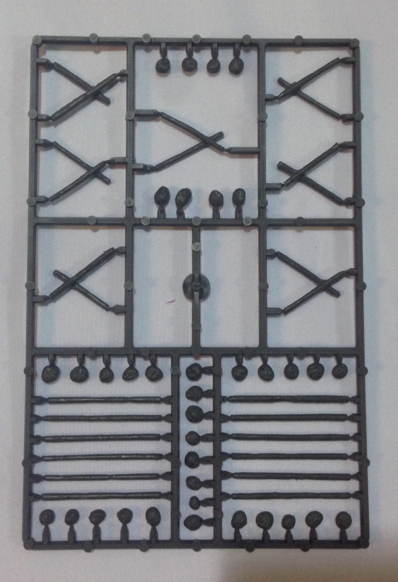 Cross & Rail Fencing without Stone Bases