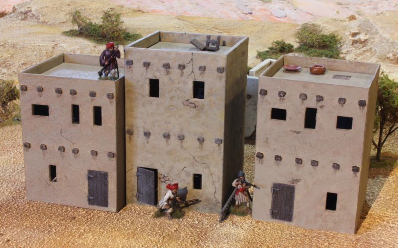 Afghanistan To Middle East Two-Storey Houses (Box Set of Each Size House)