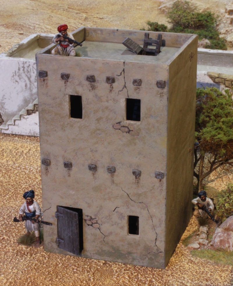 Afghanistan To Middle East Two-Storey House (Large 130mm High)