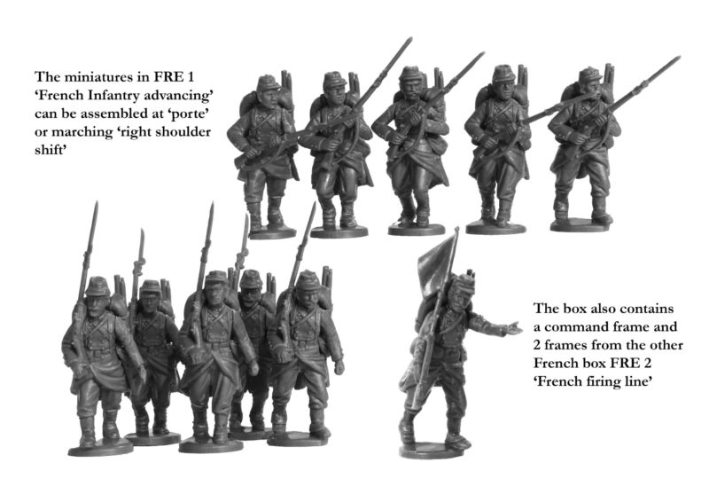 FRE 1 Franco-Prussian War French Infantry advancing - Image 4